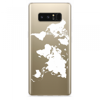 Just in Case Samsung Galaxy Note 8 Hoesje World Map