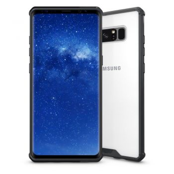 Just in Case Samsung Galaxy Note 8 Premium Clear case – Black