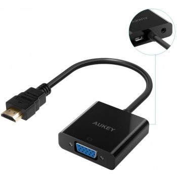 Aukey HDMI to VGA Adapter (24cm) CB-V4