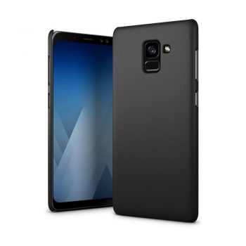 Just in Case Samsung Galaxy A8 2018 Hard Back Case (Black)