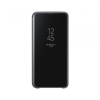 Samsung Galaxy S9 Clear View Cover (Black) – EF-ZG960CB