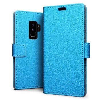 Just in Case Samsung Galaxy S9 Wallet Case (Blue)