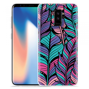 Just in Case Galaxy S9 Hoesje Design Feathers