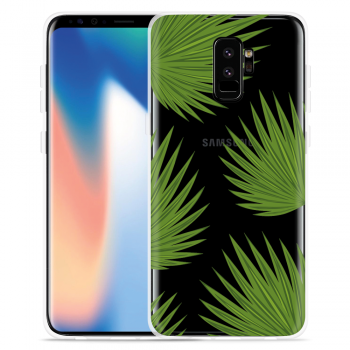 Just in Case Galaxy S9 Hoesje Palm Leaves Large