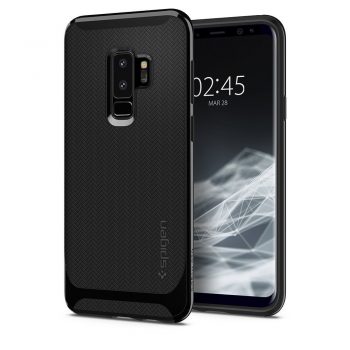 Spigen Neo Hybrid Case Samsung Galaxy S9 Plus (Glanzend zwart)