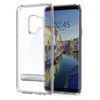 Spigen Ultra Hybrid Case S Samsung Galaxy S9 (Crystal Clear)