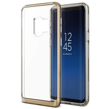 VRS Design Crystal Bumper Case Samsung Galaxy S9 (Blush Gold)
