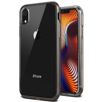 VRS Design Crystal Bumper Case Apple iPhone Xr (Metal Black)