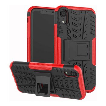 Just in Case Rugged Hybrid Apple iPhone Xr Case (Red)