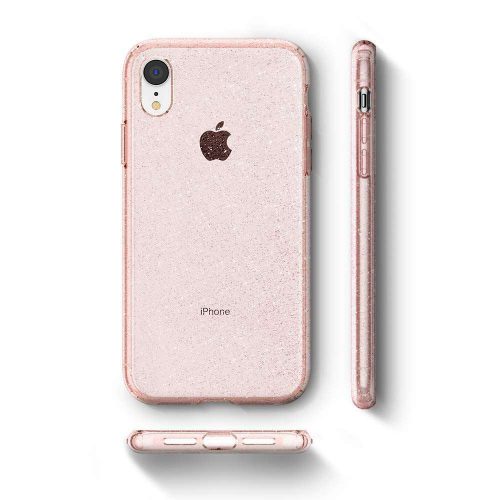 apple-iphone-xr-hoesje-spigen-liquid-crystal-glitter-roze-006
