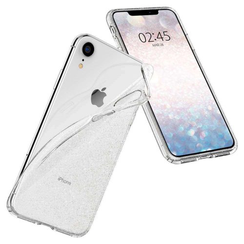 apple-iphone-xr-hoesje-spigen-liquid-crystal-glitter-transparant-002