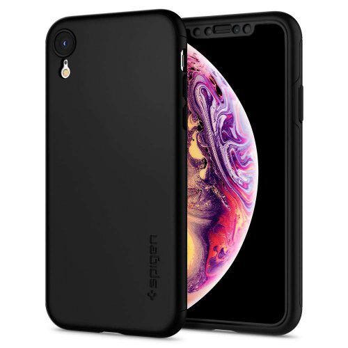spigen-thin-fit-360-apple-iphone-xr-full-cover-met-tempered-glass-zwart-002