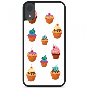 Just in Case iPhone Xr Hardcase hoesje Cupcakes