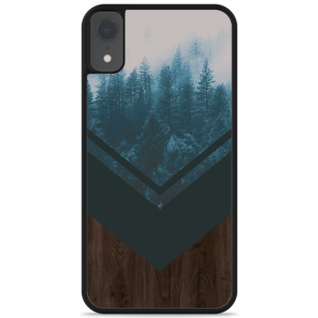 Just in Case iPhone Xr Hardcase hoesje Forest wood