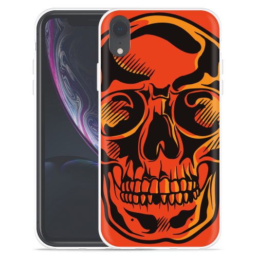 apple-iphone-xr-hoesje-red-skull-001