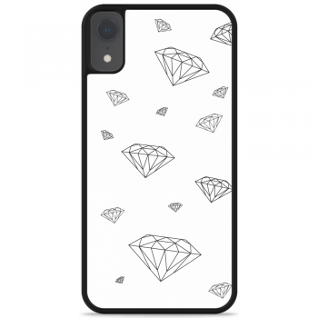 Just in Case iPhone Xr Hardcase hoesje Diamonds