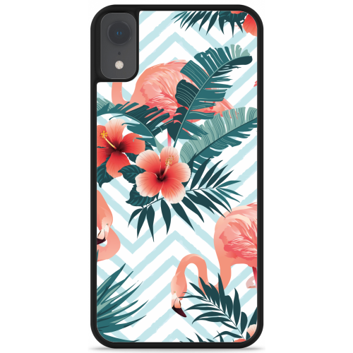 iphone-xr-hardcase-hoesje-flamingo-flowers-001