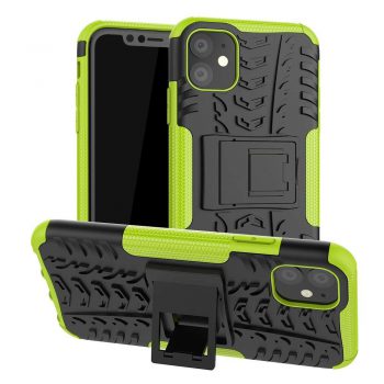 Just in Case Rugged Hybrid Apple iPhone 11 Case (Green)