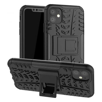 Just in Case Rugged Hybrid Apple iPhone 11 Case (Black)