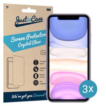 Just in Case Screen Protector Apple iPhone 11 (3 pack)