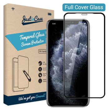 Just in Case Full Cover Tempered Glass Apple iPhone 11 (Black)