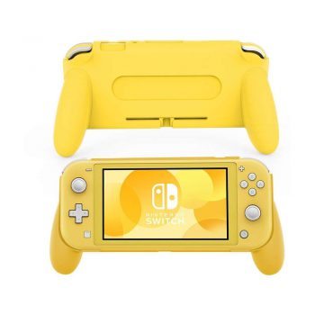 Just in Case Nintendo Switch Lite Game Silicone hoesje – Geel