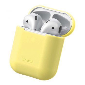 Baseus Silicone AirPods Hoes – Geel