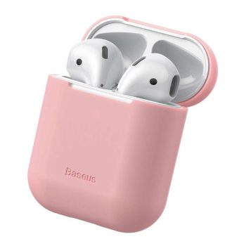 Baseus Silicone AirPods Hoes – Roze